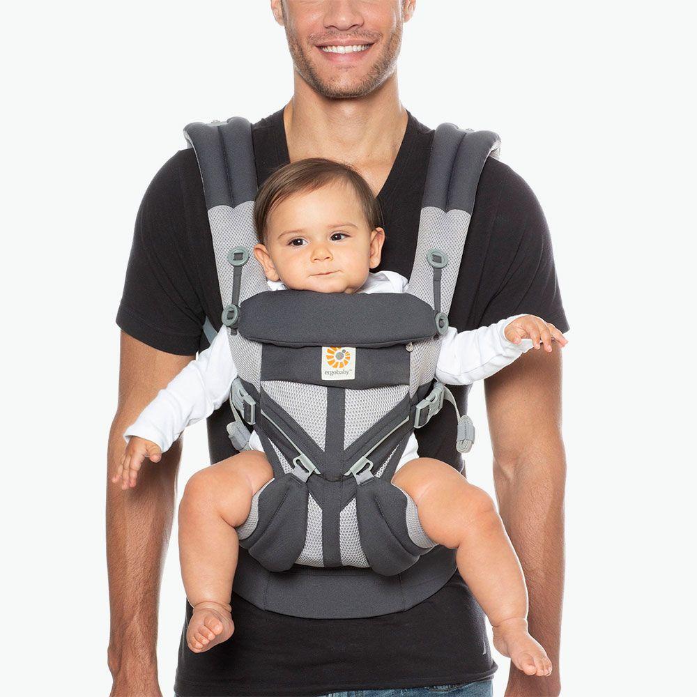 Ergobaby OMNI 360 エルゴベビー 抱っこ紐 クールエア ベビーキャリア カーボングレー