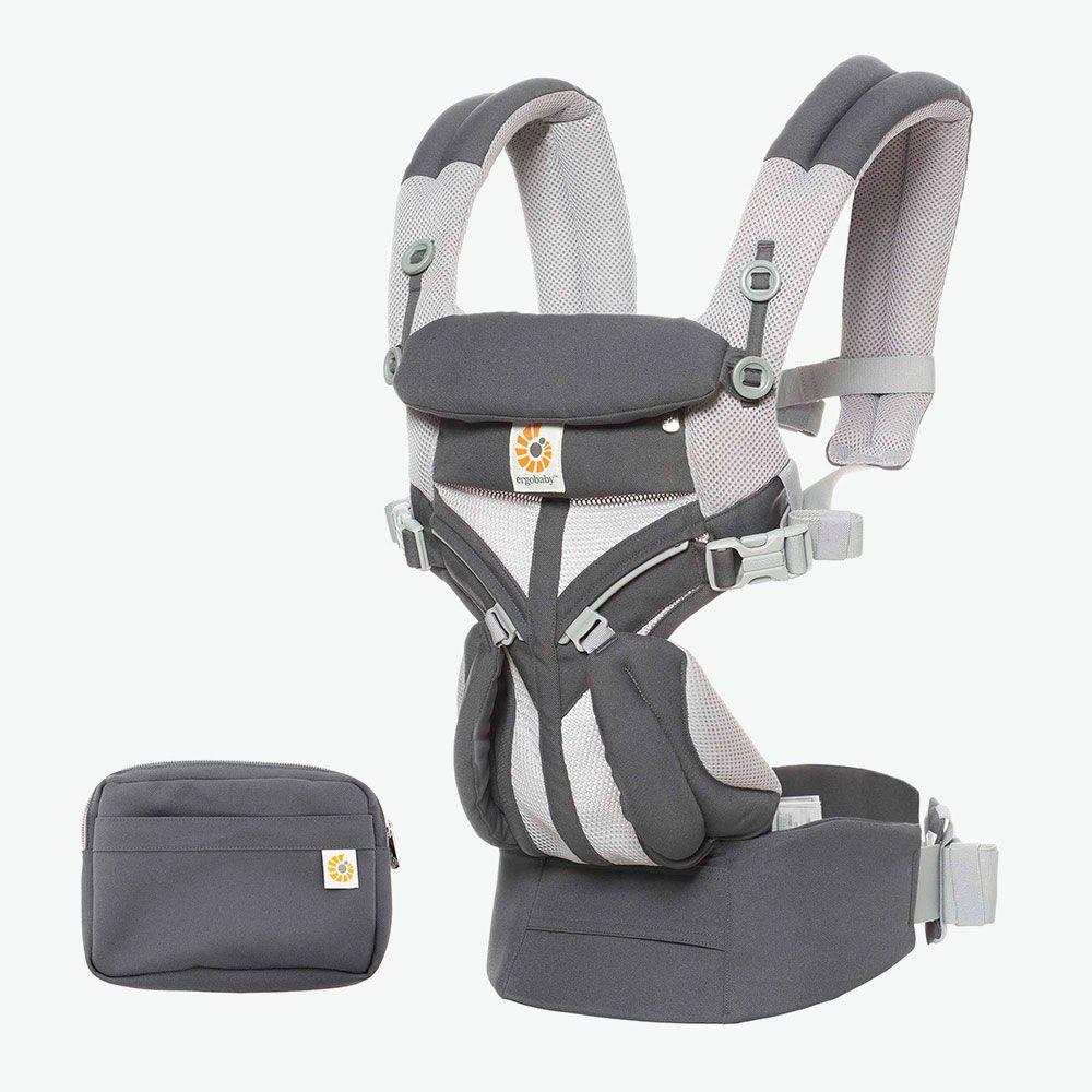 Ergobaby OMNI 360 エルゴベビー 抱っこ紐 クールエア ベビーキャリア カーボングレー